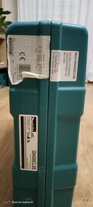 Sprzedam gwoździarkę makita GN420CLSE