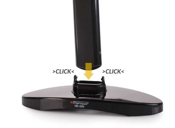 Mocna ANTENA TV POKOJOWA HD-200 - 20 DB wewnętrzna