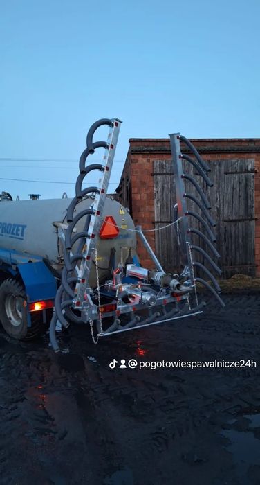 Sprzedam Aplikatory do beczkowozów gnojowicy hydraulika