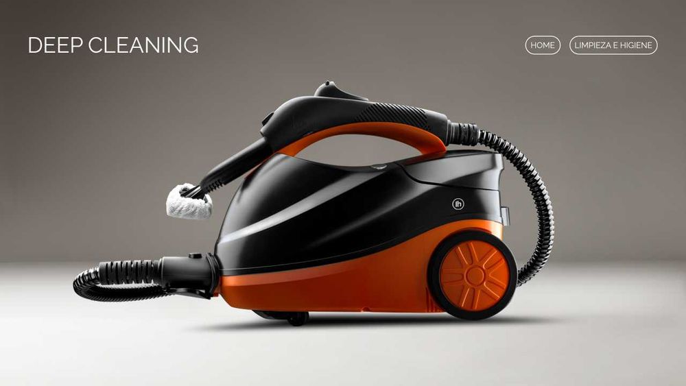 Máquina Multifunções Limpeza + Engomar - DEEP CLEANING LUFTHOUS