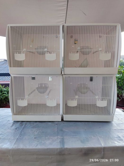 Viveiros /Gaiolas ORNIEX (restaurados) como novos em PVC 914514716