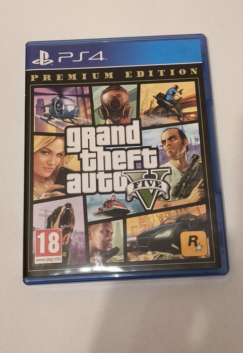 Гра на PlayStation 4 GTA v