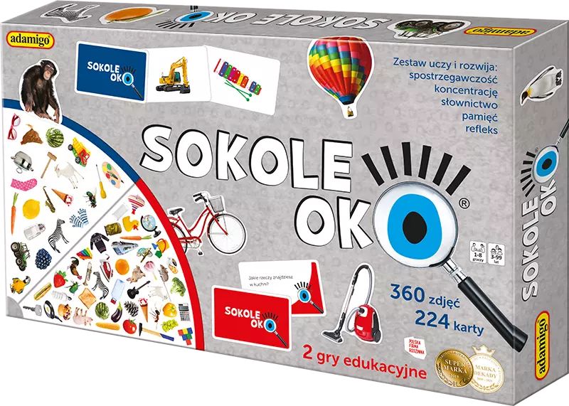 Gra Sokole oko - foto. Adamigo. Nowy Produkt