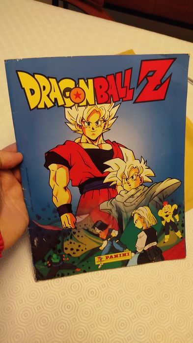 Dragon Ball Z caderneta Panini (1989) anos 90 completa