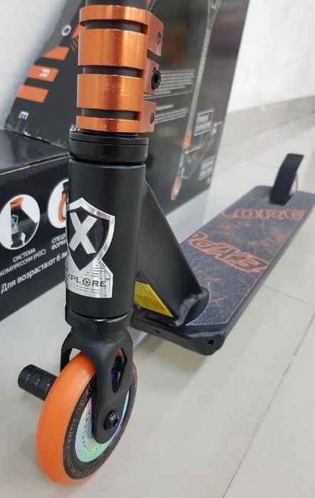 Самокат трюковый для райдера Мощный, Прочный! HIC система