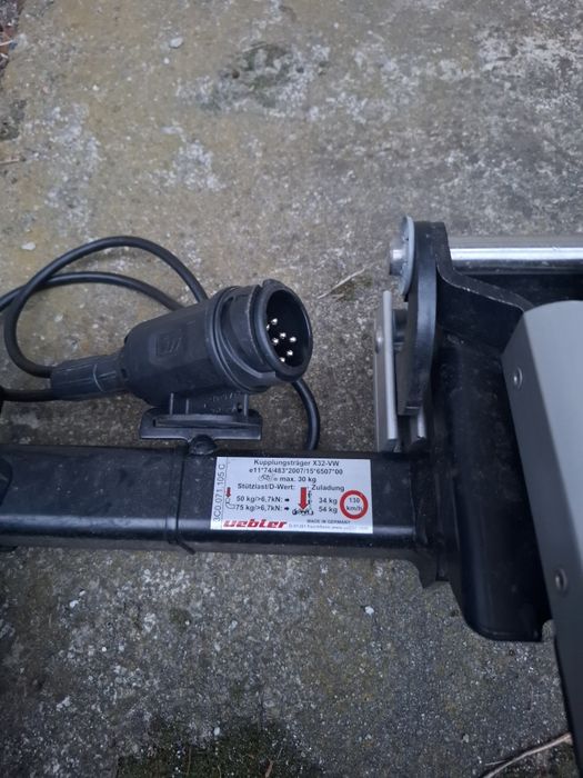 Bagażnik rowerowy na hak Volkswagen Compact 3 nie Thule