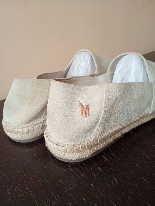 Zamszowe espadryle Polo Ralph Lauren