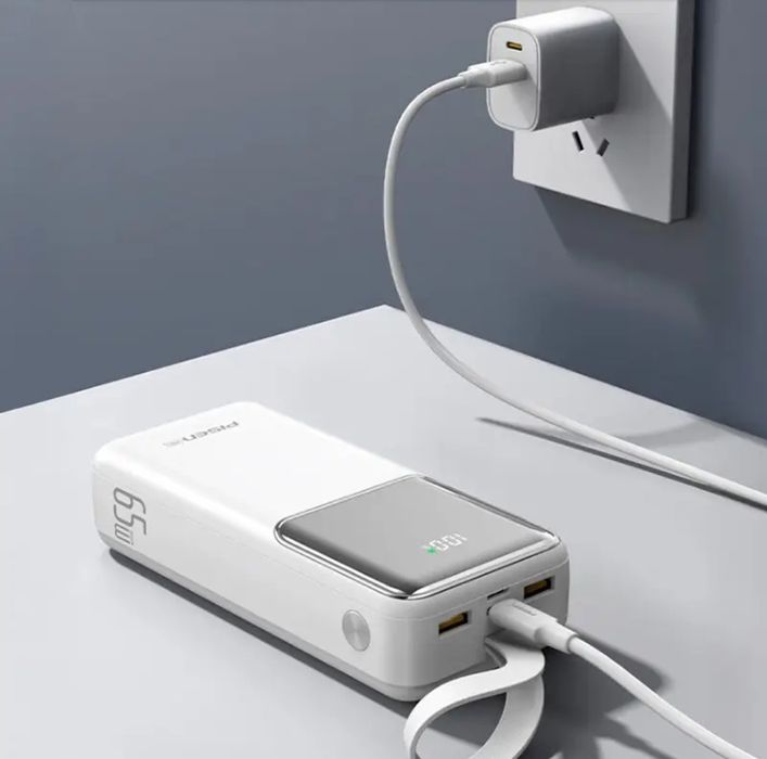 ПОТУЖНИЙ ПОВЕРБАНК УМБ PISEN 27000mAh 65W, павербанк, PowerBank, мощный павербанк, зарядное устройство