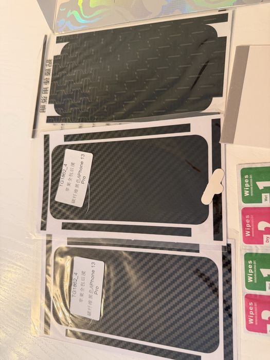 Плівки захисні iphone 13pro карбон захисне скло айфон