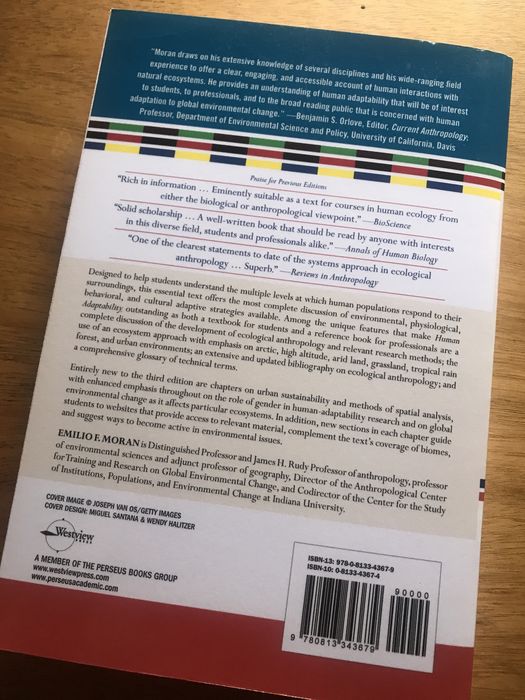 Livro “Human Adaptability”