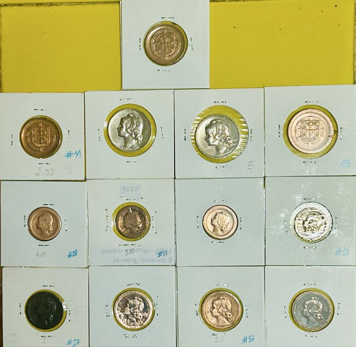 Centavos portugal - 13 moedas!