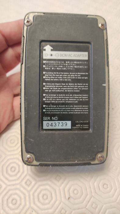 Pedal Ibanez soundtank Classicmetal CM5 vintage anos 90