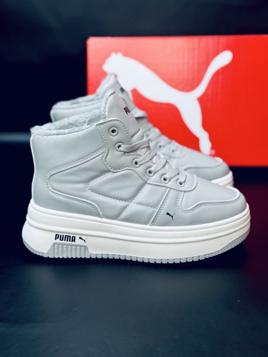 Размер 36-40 Кожаные зимние кроссовки Ботинки Пума Puma Зимние кроссовки Пума! Скидка до сезона! Успей купить по скидке! Пума