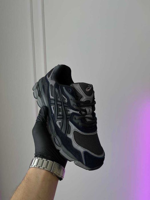 ‼️НОВІ Кросівки Asics Gel NYC Graphite Grey Black