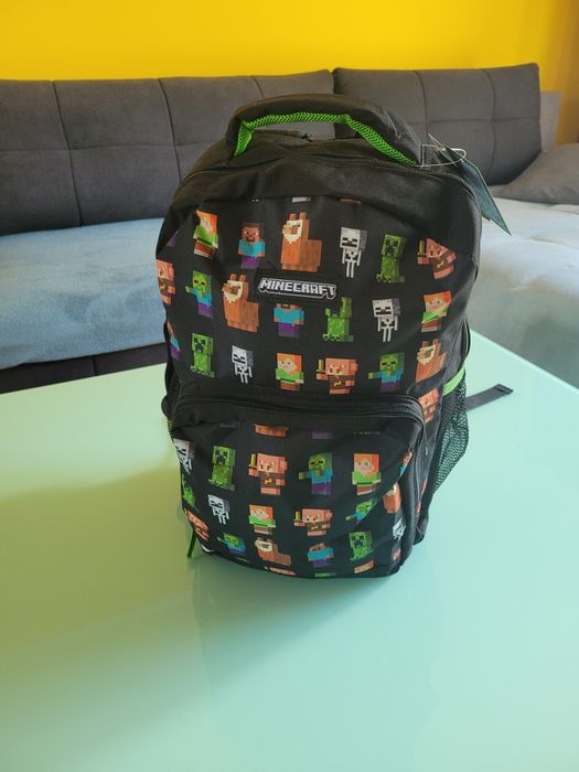 Plecak szkolny minecraft