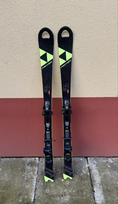 Fischer RC4 SL JR 130 cm – slalomowe sportowe narty juniorskie