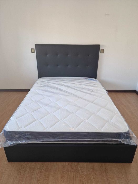 Camas de Casal Estofadas de Luxo 199€ Disp. em Várias Cores! 190x140m!