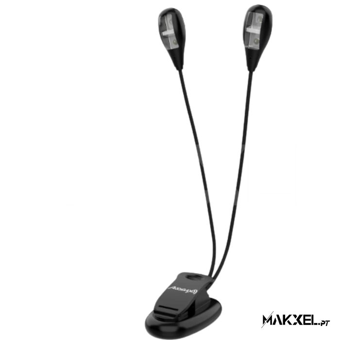 2 Lâmpadas Audibax Niza de 4 LEDs