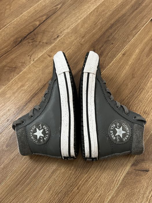 Шкіряні утеплені кеди Converse, оригінал 19 см