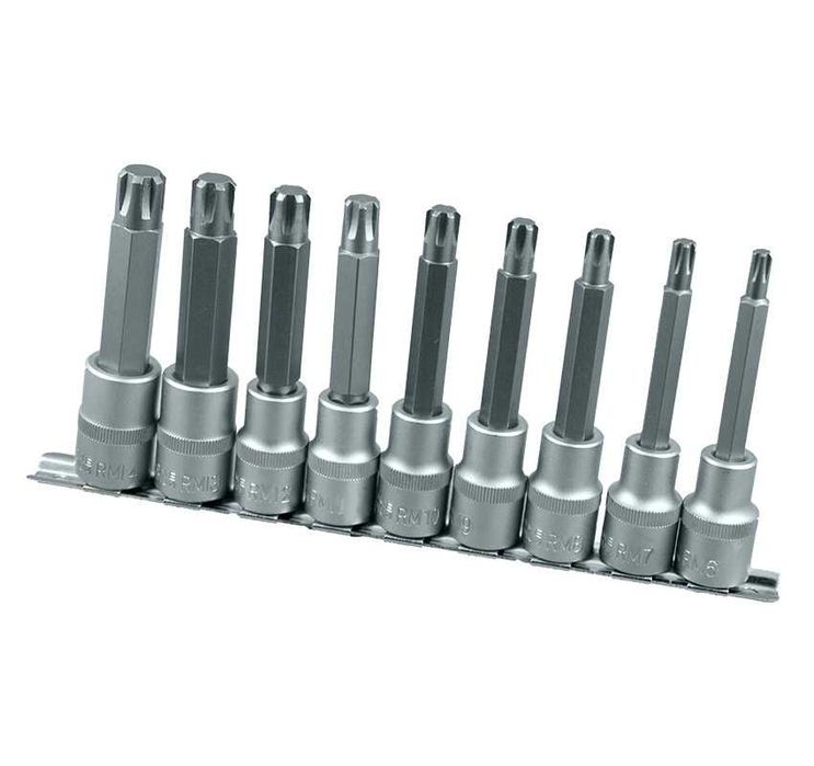 (Com Iva) BITS RIBE 1/2″ Longas 9 Peças M6-M14