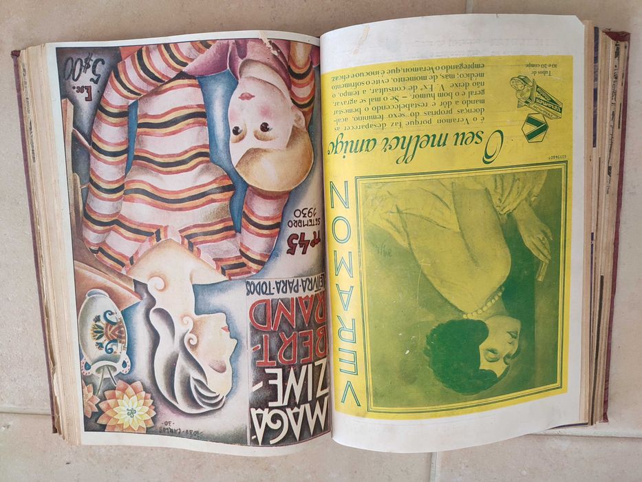 Magazine Bertrand - 6 Revistas encadernadas num volume - 1930