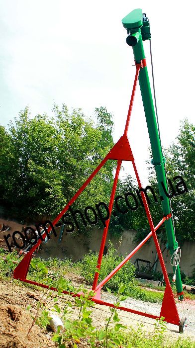 Шнековый погрузчик, шнек, разгрузчик, перегрузчик, пиллет, зерна, щепы