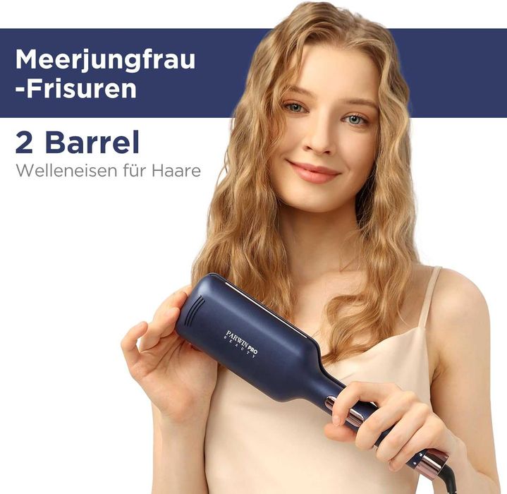Lokówka 32 mm PARWIN PRO BEAUTY, 4 temperatury, szybkie falowanie