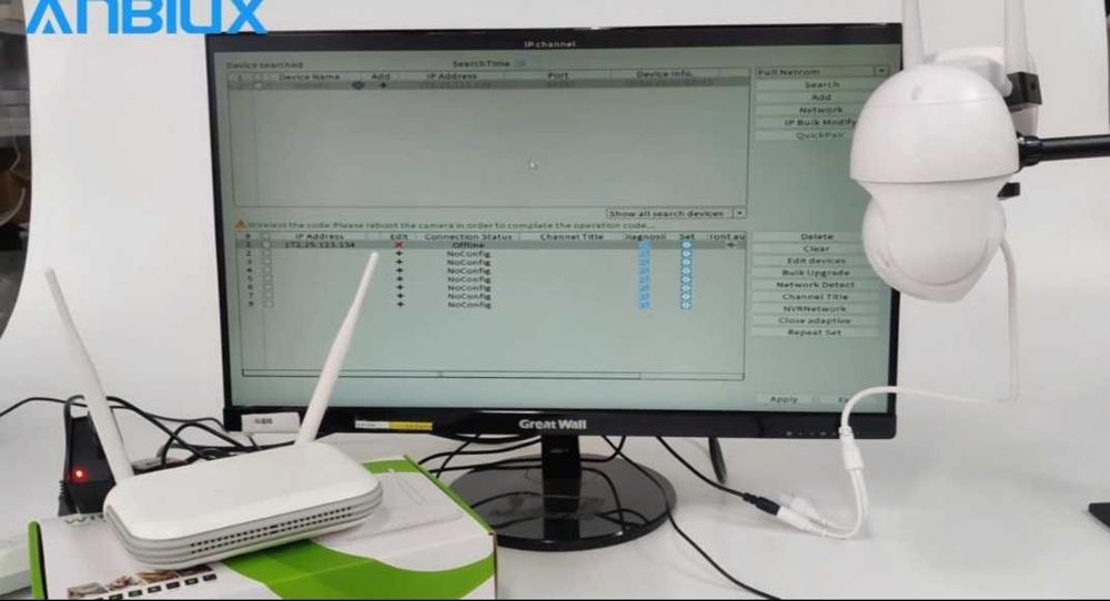 Відеореєстратор Wi-Fi на 8 IP-камер ICSee/XMEye, NVR, HDMI