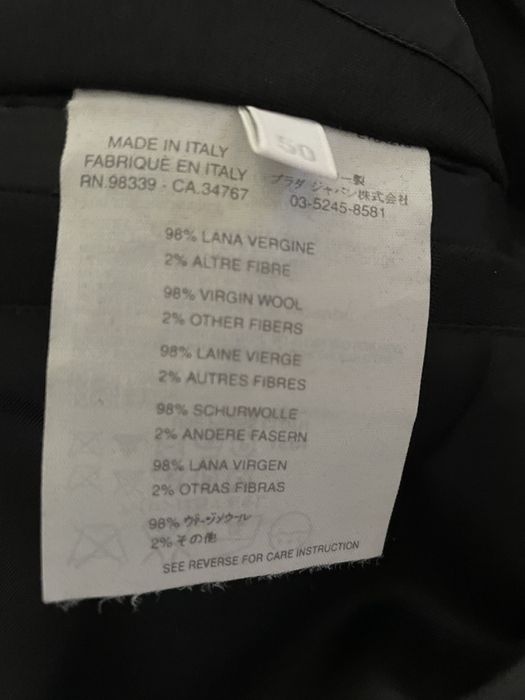 Fato homem, da marca MIU MIU