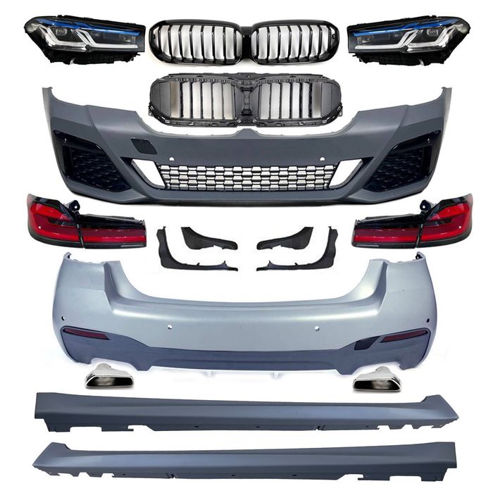 Комплект рестайлінга M paket LCI 2020+ BMW 5 series G30 2016-2020, БМВ Г30 РЕСТАЙЛІНГ  Артикул:  DRC8018-26