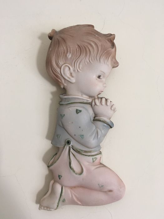 Anjo em pedra para pendurar