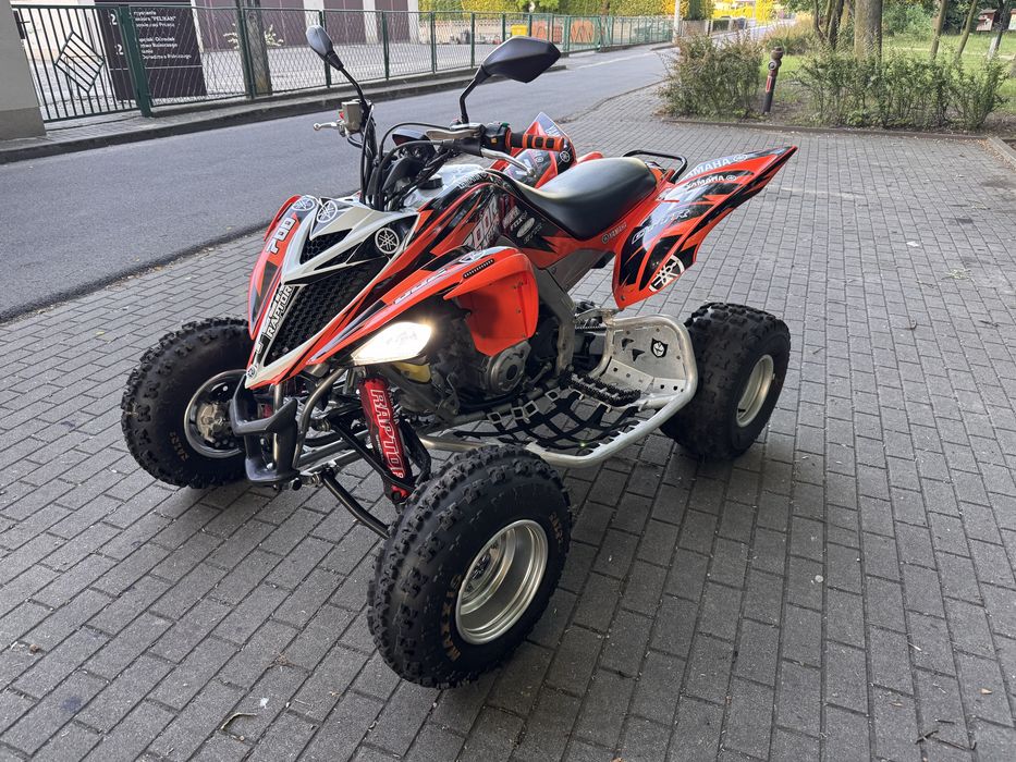 Yamaha Raptor 700 R 2014r, 4200km przebiegu, zarejstrowany na dwie osoby kat.T