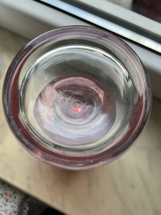 Amfora Tarnowiec PRL kolorowe szkło