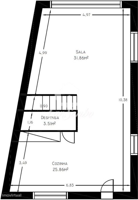 Moradia T3 com Piscina ao pé do Rio