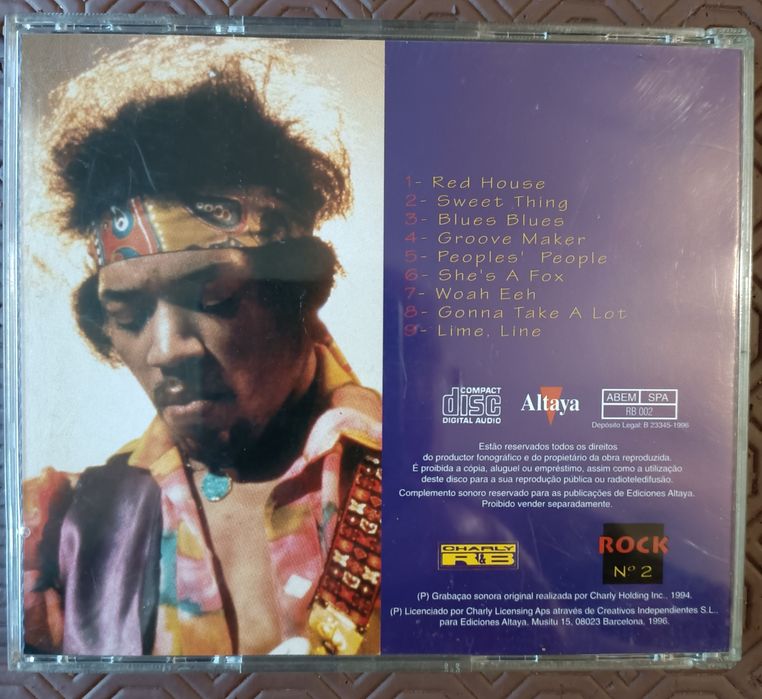 CD - Jimi Hendrix424881963779368961