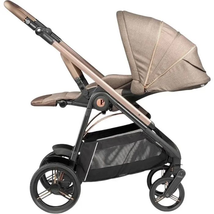 Коляска 2в1 Peg-Perego Veloce Mon Amour Рожеве золото