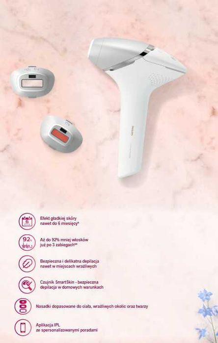 Depilator PHILIPS Lumea Prestige IPL BRI953/00 - do depilacji światłem