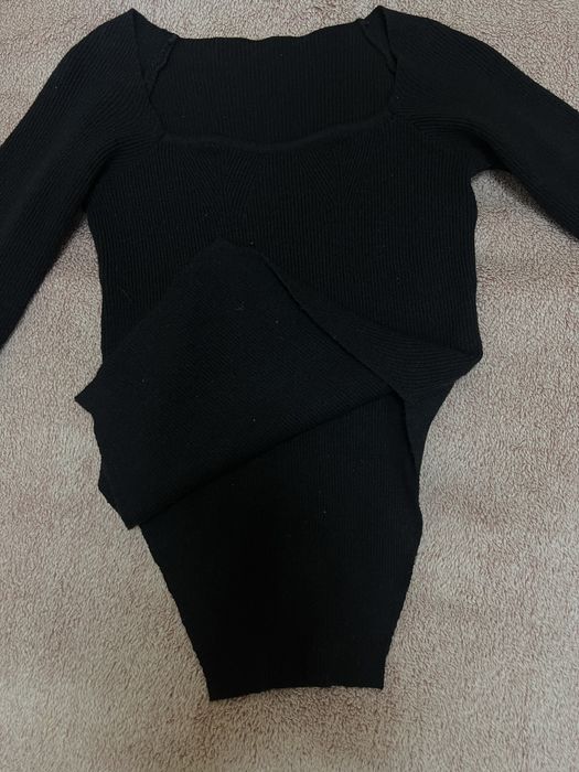 Кофта вʼязана нова чорна