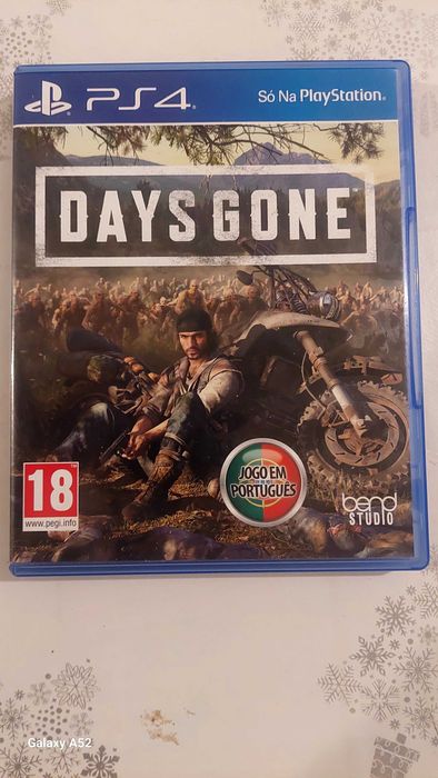 Vendo jogo Spider man e o jogo Days gone para a PS4