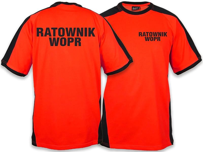 Koszulka RATOWNIK WOPR męska FLUO (3XL)