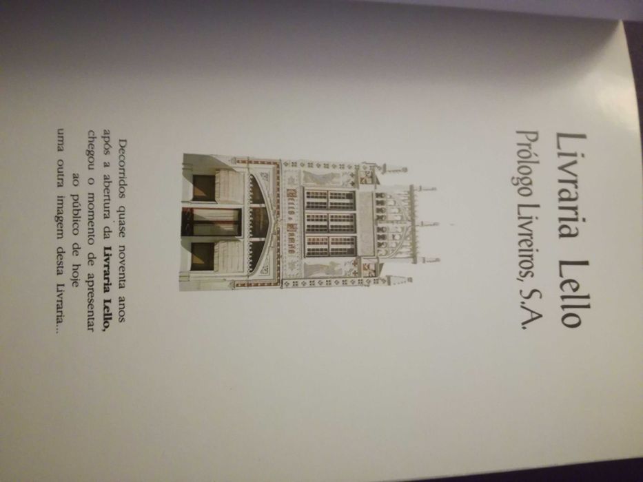 Livro Livraria Lello - Porto