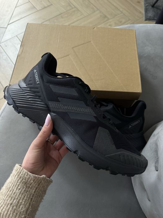 Adidas Terrex Nowe Sportowe Buty Męskie Czarne Sneakersy 46