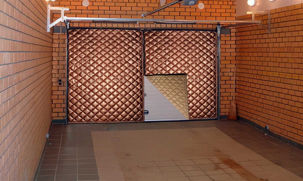 Термоштора для гаража, дачи, балкона, беседки,ангара. Утепленный тент.