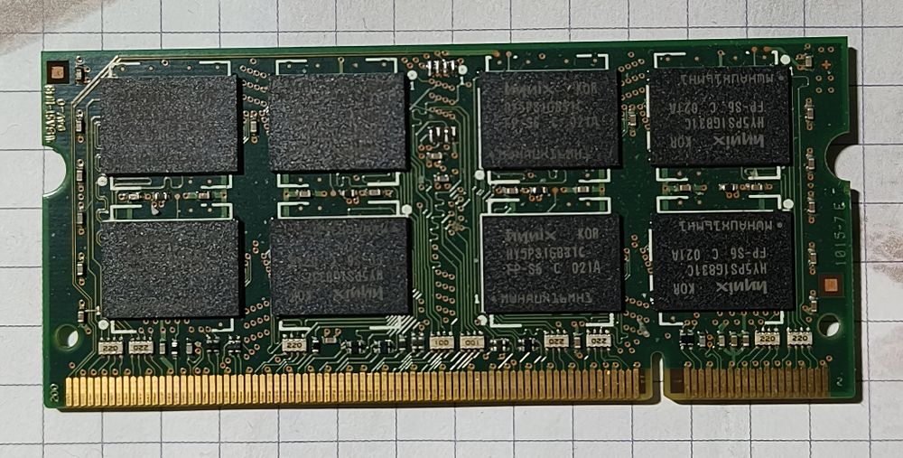 Hynix 2GB DDR2 800MHz (PC2-6400) SODIMM 2Rx8