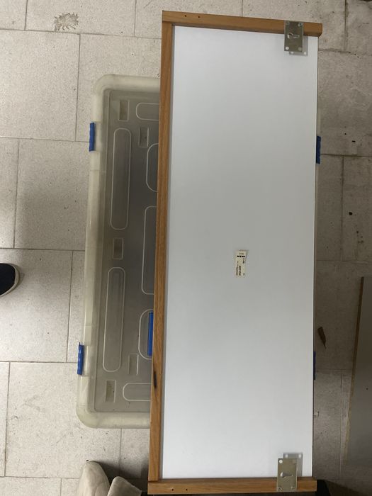 Estante em madeira com espelho para WC  Molger - IKEA
