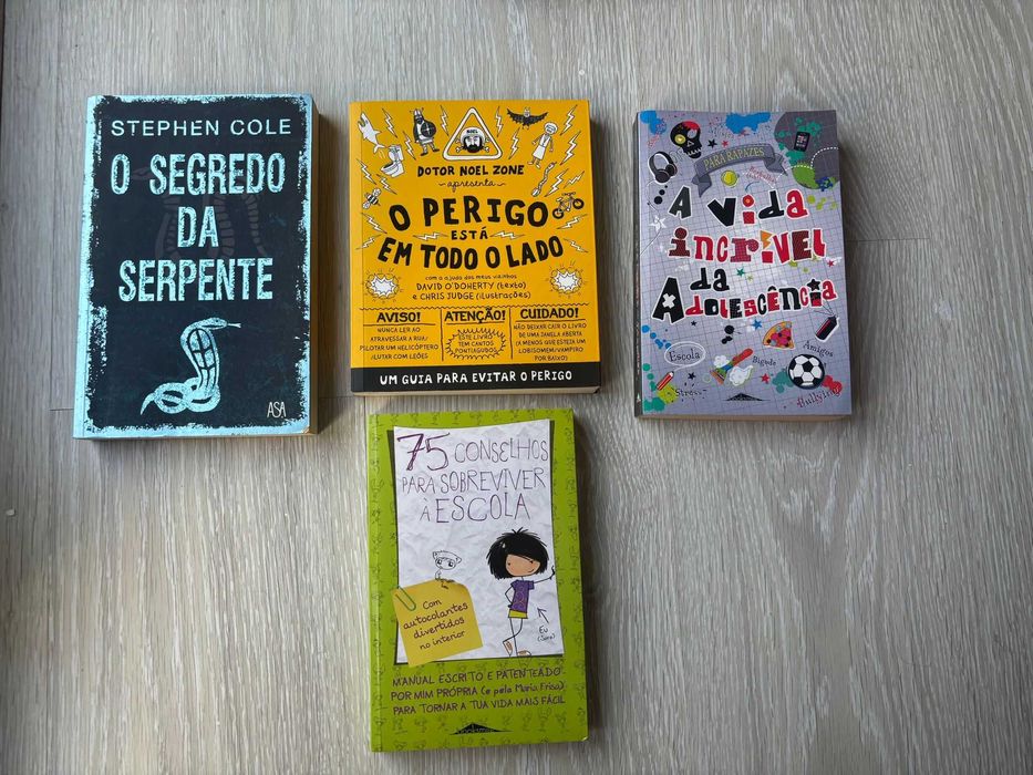 Livros juvenis (ler descrição)