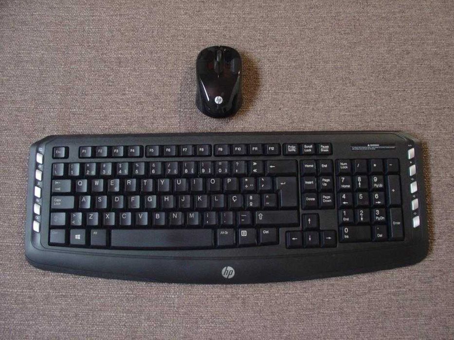 Teclado HP Wireless + Rato (PT-PT)64309955547521121