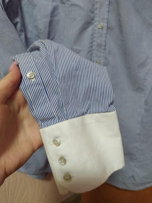 Рубашка zara basic