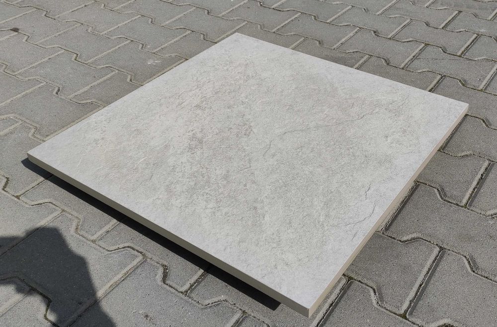 Płytki tarasowo chodnikowe Quarzo White 60x60x2