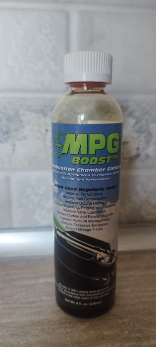 Присадка MPG-Boost - Економія пального до 30% (США) Оригінал (236 ml.)
